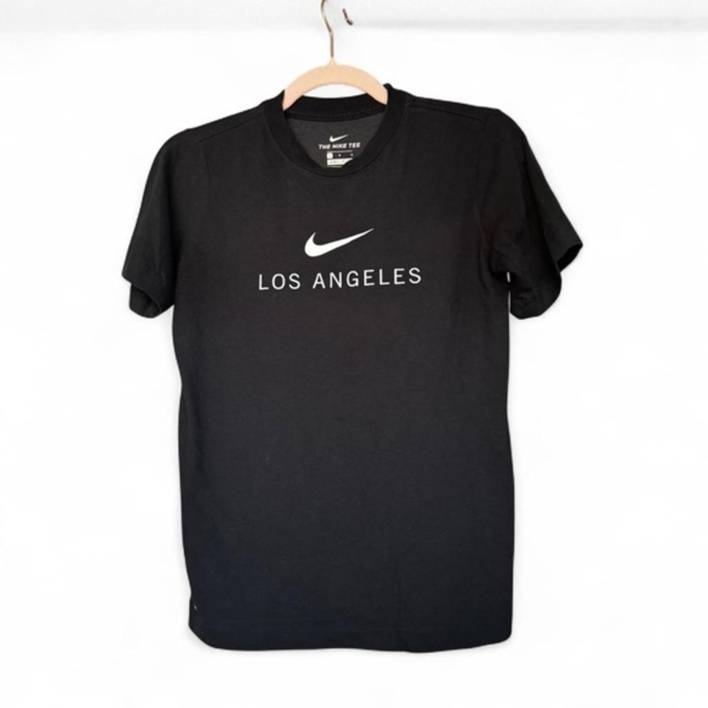 Nike Los Angeles Dri-FIT Swoosh T-Shirt Black Youth Large L Women’s XS/S